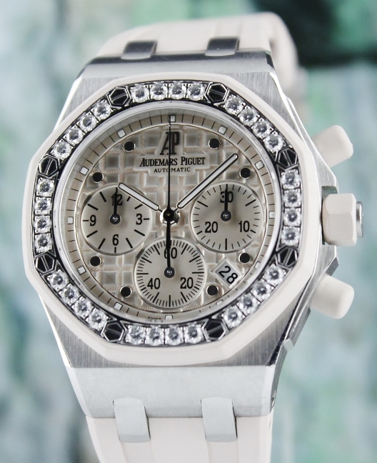 (image for) Audemars Piguet Royal Oak Offshore Ladies Chronograph Watch / 26048SK.ZZ.D082CA.01